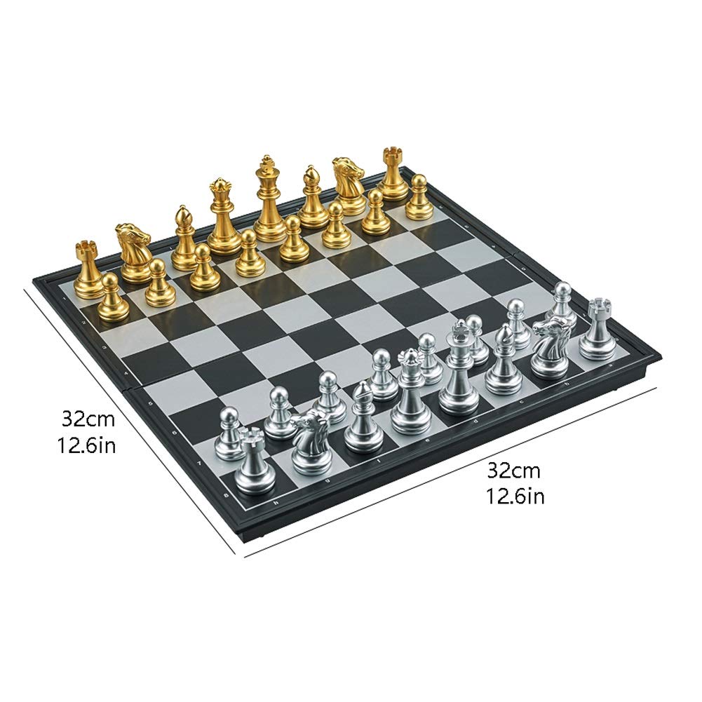 Amazon | chess ボードゲーム チェス盤磁気チェスセット旅行折り板